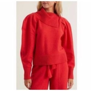New ULLA Johnson Riley‎ Pullover Zinnia Wool Sweater Large